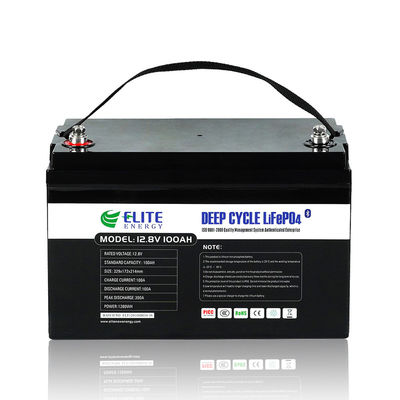 품질  Rechargeable LFP 12V 100Ah Lithium Ion Battery 5000 Cycles For ESS 공장